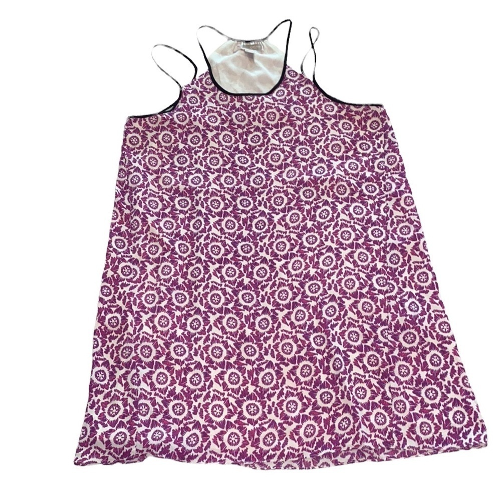 F21 Pink Printed Fully Lined Midi Dress
